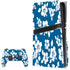 Blue and White PS5 Pro Disk Bundle Skin