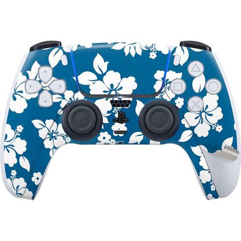 Blue and White PS5 Pro Disk Bundle Skin