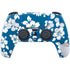 Blue and White PS5 Pro Disk Bundle Skin