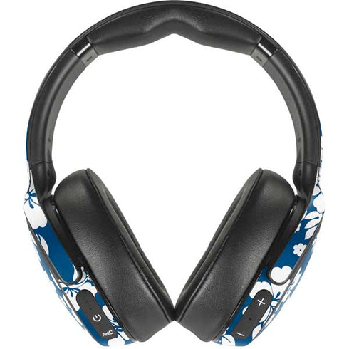 Blue and White Skullcandy Venue Skin