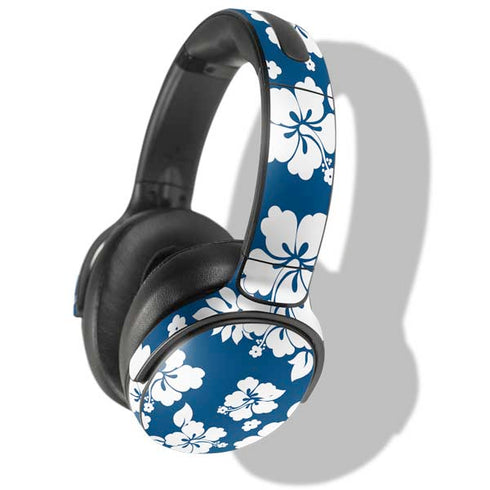 Blue and White Skullcandy Venue Skin