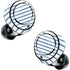 Blue and White Stripes Amazon Echo Buds Skin