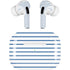 Blue and White Stripes AirPods Skins
