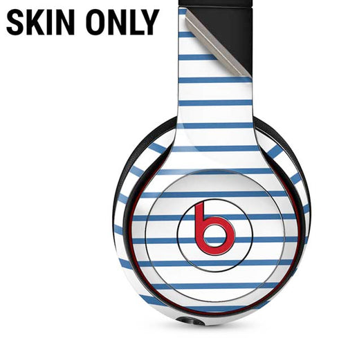 Blue and White Stripes Beats Solo 3 Wireless Skin