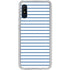 Blue and White Stripes Galaxy Cases