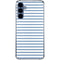 Blue and White Stripes Galaxy A35 5G Clear Case