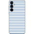 Blue and White Stripes Galaxy A35 5G Skin