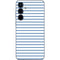 Blue and White Stripes Galaxy A55 5G Skin