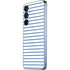 Blue and White Stripes Galaxy A55 5G Skin
