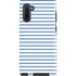 Blue and White Stripes Galaxy Cases