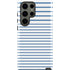 Blue and White Stripes Galaxy S23 Ultra Pro Case