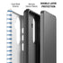 Blue and White Stripes Galaxy S26 Plus Impact Case