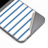 Blue and White Stripes Galaxy Z Flip6 Skin