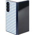 Blue and White Stripes Galaxy Z Fold6 Skin