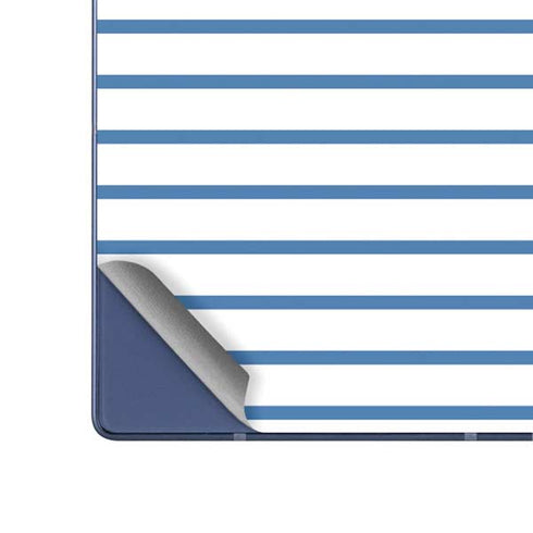 Blue and White Stripes Galaxy Z Fold6 Skin
