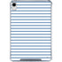 Blue and White Stripes iPad 11th Gen (2025) Clear Case