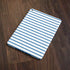 Blue and White Stripes Apple iPad Skin