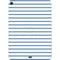 Blue and White Stripes Apple iPad Air Skin