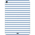 Blue and White Stripes Apple iPad Air Skin