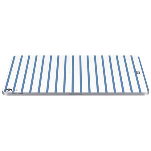 Blue and White Stripes Apple iPad Air Skin