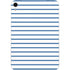 Blue and White Stripes Apple iPad Mini Skin