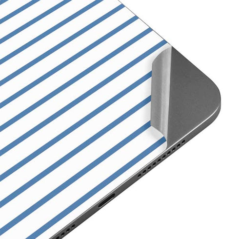 Blue and White Stripes Apple iPad Mini Skin