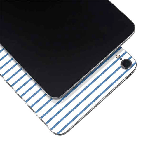 Blue and White Stripes Apple iPad Mini Skin