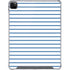 Blue and White Stripes iPad Cases