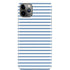 Blue and White Stripes iPhone Cases