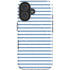 Blue and White Stripes iPhone 16 Plus Magsafe Impact Case