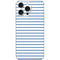 Blue and White Stripes iPhone 16 Pro Max Skin