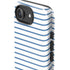 Blue and White Stripes iPhone 16e Impact Case
