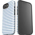 Blue and White Stripes iPhone 16e Impact Case