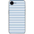 Blue and White Stripes iPhone 16e Skin