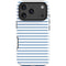 Blue and White Stripes iPhone 18 Pro Impact Case