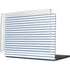 Blue and White Stripes MacBook Pro 14in (2021-24) Case plus Skin