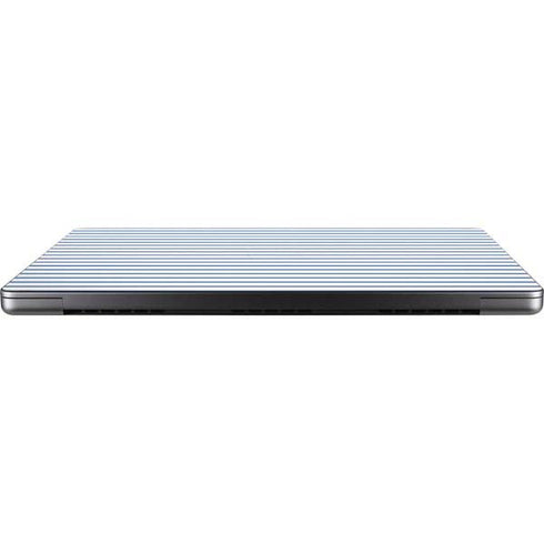 Blue and White Stripes Apple MacBook Pro 14-inch Skin