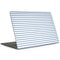 Blue and White Stripes MacBook Skins