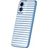 Blue and White Stripes Moto G Play 4G (2024) Skin