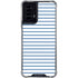 Blue and White Stripes Moto G Power 5G (2024) Clear Case