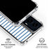 Blue and White Stripes Moto G Power 5G (2024) Clear Case