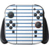 Blue and White Stripes Nintendo Switch 2 (2025) with Joy-Con Skin