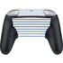 Blue and White Stripes Nintendo Switch 2 (2025) Pro Controller Skin