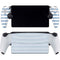 Blue and White Stripes PlayStation Portal Remote Player Skin