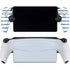 Blue and White Stripes PlayStation Portal Remote Player Skin
