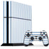Blue and White Stripes PlayStation PS4 Skins