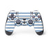 Blue and White Stripes PlayStation PS4 Skins