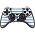 Blue and White Stripes PlayStation PS4 Skins