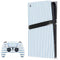 Blue and White Stripes PS5 Pro Bundle Skin