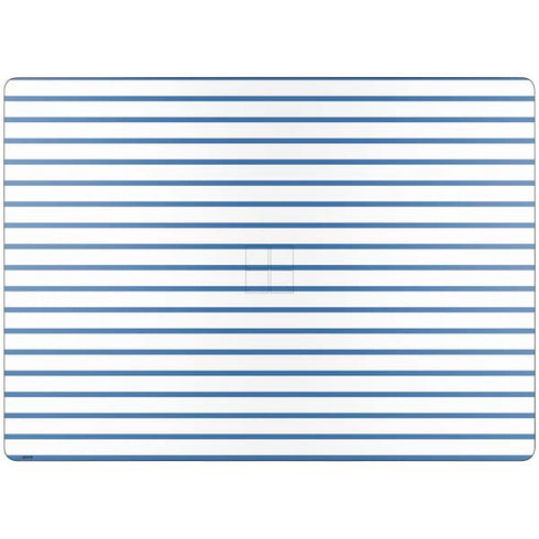 Blue and White Stripes Surface Laptop 7 13.8in Skin